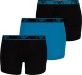 Emporio Armani Trunk  Onderbroek - Mannen - zwart/licht blauw