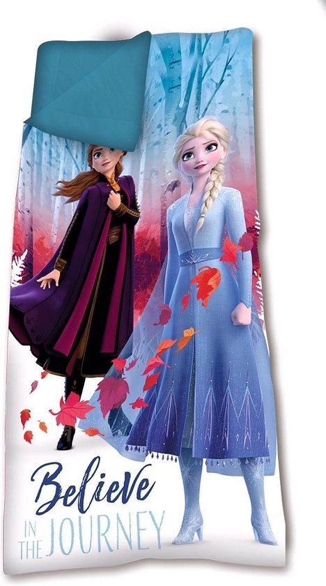 Kids Licensing Slaapzak Frozen 2 Meisjes 138 X 68 Cm Polyester 2-delig |  bol.com