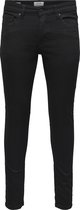 ONLY & SONS ONSWARP LIFE SKINNY BLACK PK 9383 NOOS Heren Jeans - Maat W33 X L32