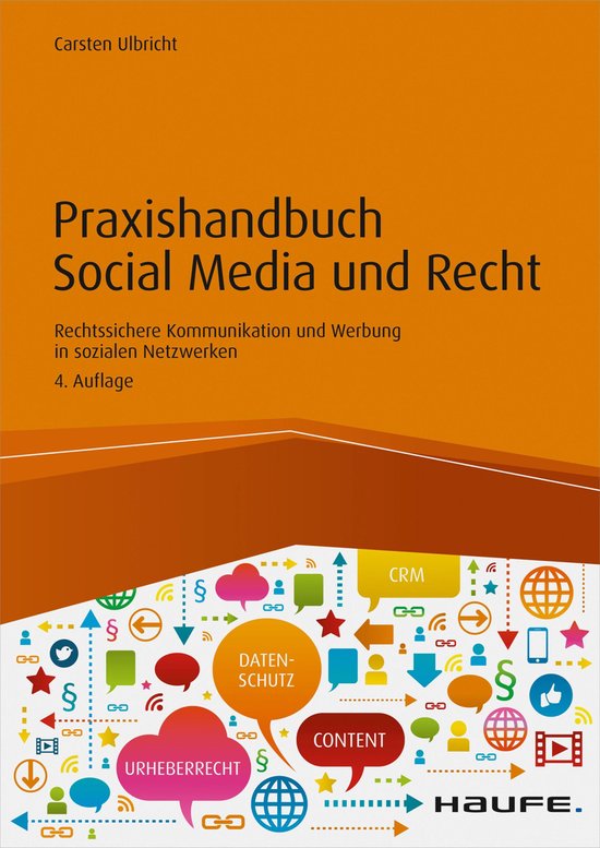 Haufe Fachbuch - Praxishandbuch Social Media und Recht - cover