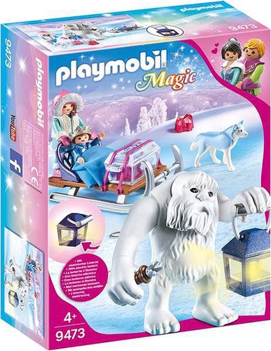 PLAYMOBIL  Yeti met slee - 9473