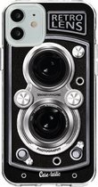 Casetastic Apple iPhone 12 / iPhone 12 Pro Hoesje - Softcover Hoesje met Design - Camera Retro Lens Print