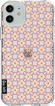 Casetastic Apple iPhone 12 / iPhone 12 Pro Hoesje - Softcover Hoesje met Design - Geometric Lines Sweet Print