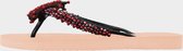 Uzurii Precious Deluxe Red dames slippers, Sand, maat: 37/38