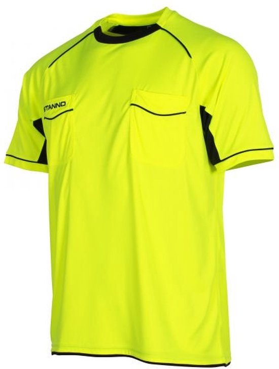 Stanno Bergamo Referee Shirt Korte Mouw - Maat XS