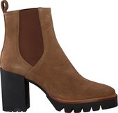 Notre-V B3811 Enkellaarsjes - Enkelboots - Dames - Camel - Maat 37