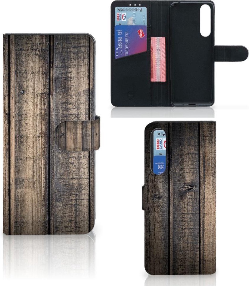 Sony Xperia 1 II Book Style Case Steigerhout