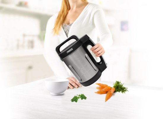 Princess 214002 Soepmaker Family XL - 2 liter– RVS - 6 programma's - 1000W - Blender - Smoothiemaker - yoghurtmaker - Warm en koud gebruik van Merkloos — afbeelding 5