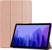 Samsung Galaxy Tab A7 2020 Hoesje Book Case Hoes Cover - Rosé Goud