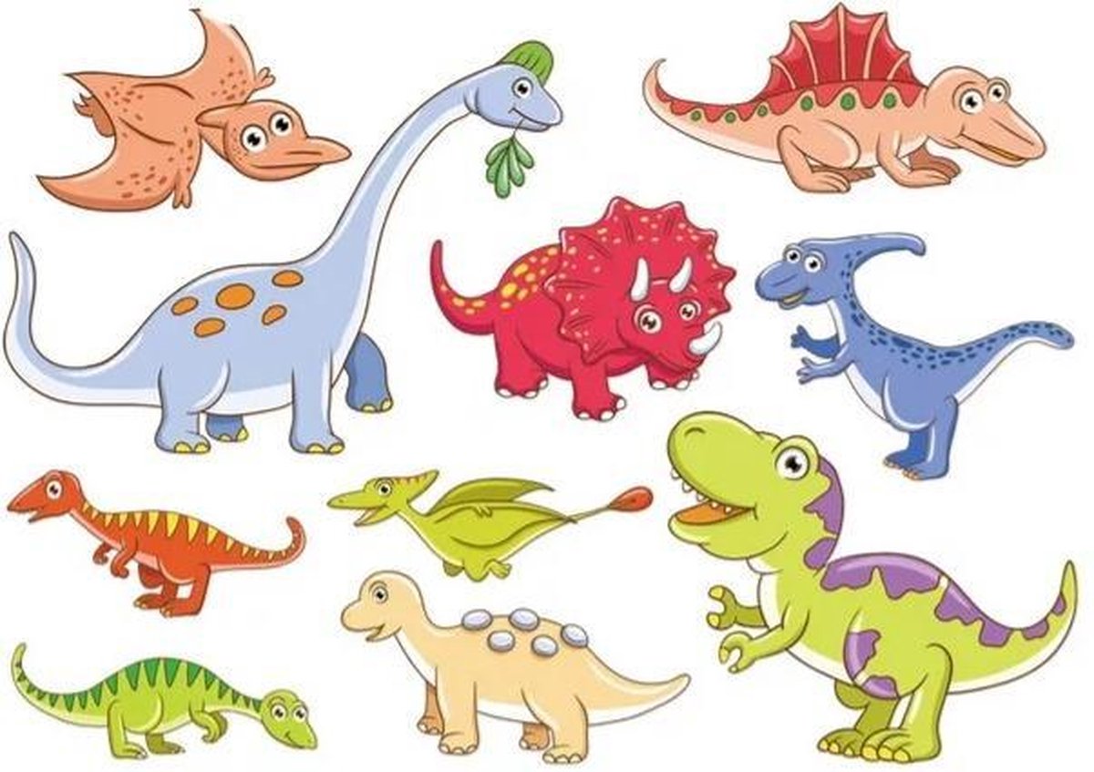 deksel Kip zwart Patches dinosaurs - Strijkapplicaties dinosaurus - Set van 10 - Kleding  badges -... | bol.com