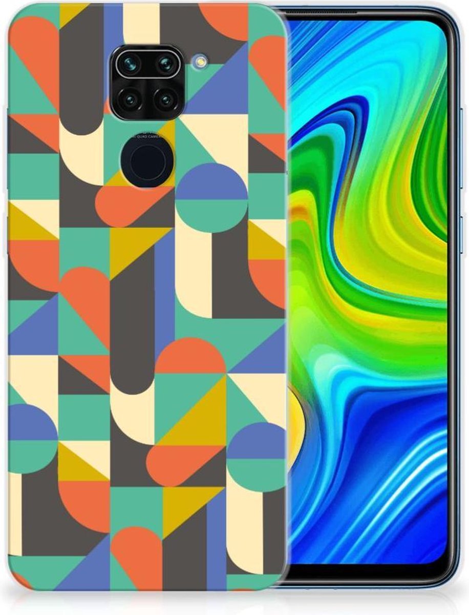 TPU Hoesje voor Xiaomi Redmi Note9 TPU bumper Funky Retro