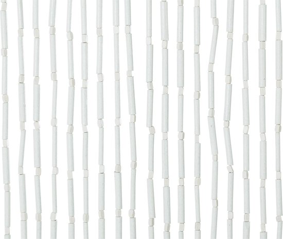 Rideau de perles en bambou | Rideau de porte perlé - Wit 601/9181 | rideaux  de porte... | bol.com