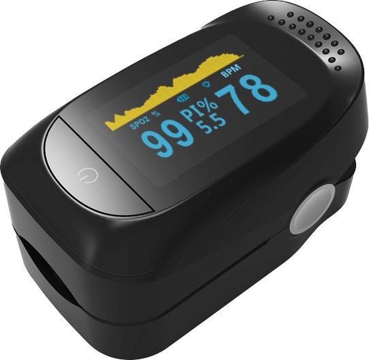 BURCH Med Saturatiemeter zuurstofmeter vinger - Oximeter - CE + FAGG Medische kwalificatie en in