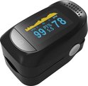 BURCH Med ® Saturatiemeter met Hartslagmeter - CE + FAGG keur- Best getest - Draaglint + Batt. - Zuurstofmeter vinger - Oximeter