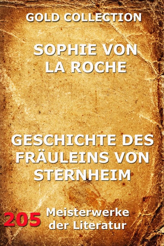 Geschichte des Fräuleins von Sternheim - cover