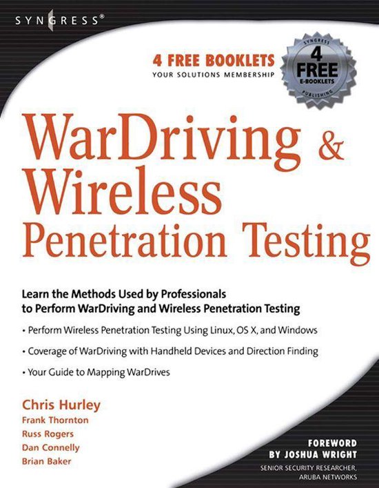 WarDriving and Wireless Penetration Testing - cover