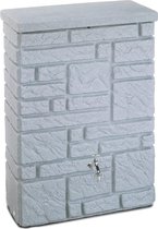 Regenton brick design - 300L Muurmodel - Wandmodel - Muurtank