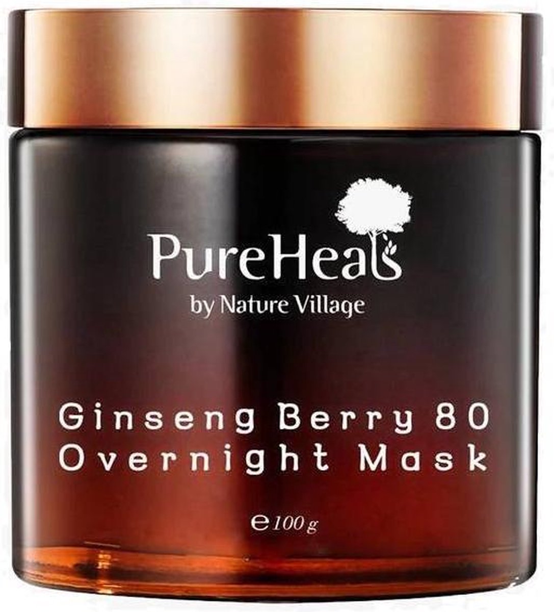 Pure Heals Ginseng Berry 80 Overnight Mask 100 g