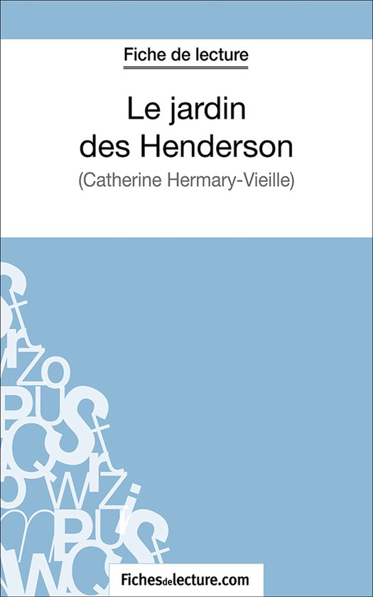 Le jardin des Henderson - cover