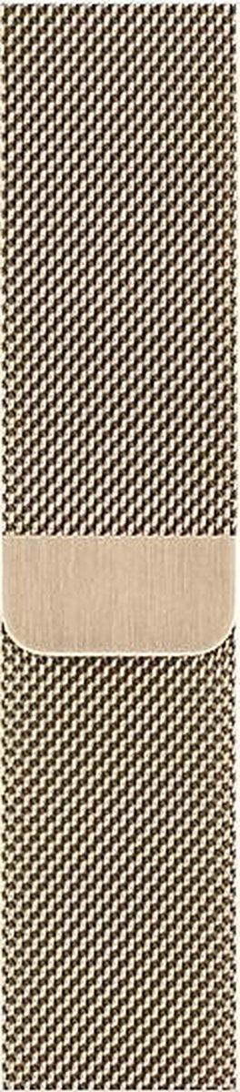 Apple Watch Series 6 GPS + Cell 44mm Gold Steel Gold Milanese Loop band |  bol.com