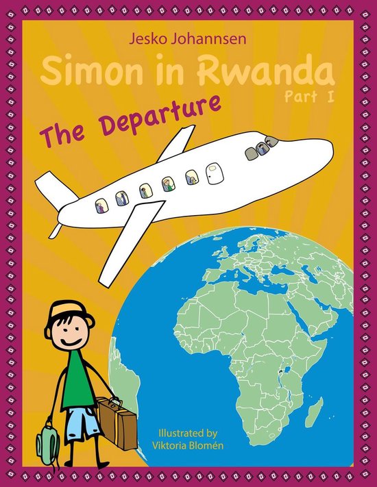 Simon in Rwanda 1 - Simon in Rwanda - The Departure - cover