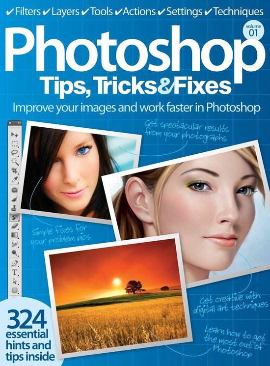 Photoshop Tips, Tricks & Fixes - cover