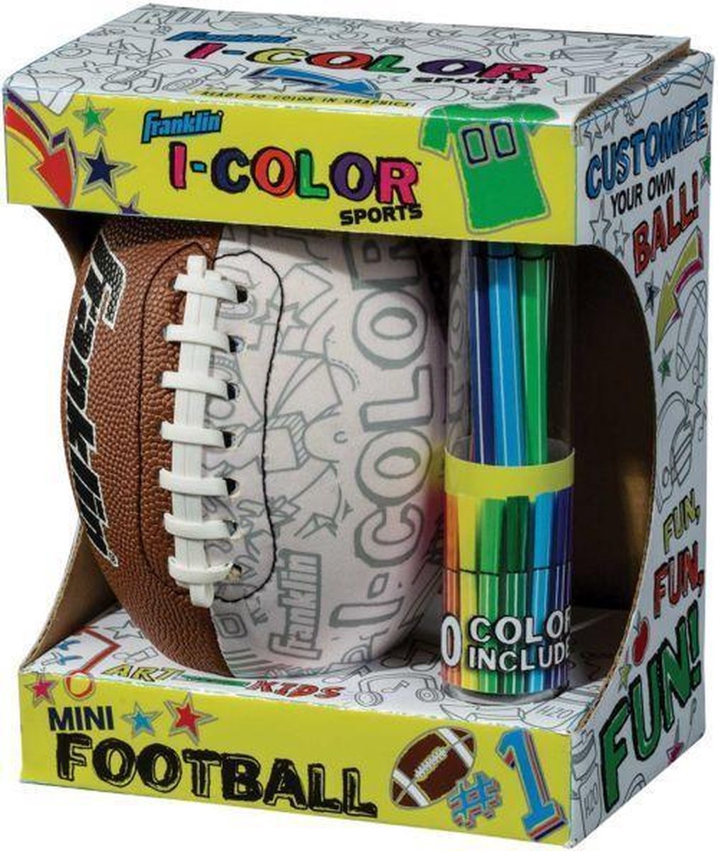 Franklin Mini I-Kleur American Football Ball voor Sport American Football