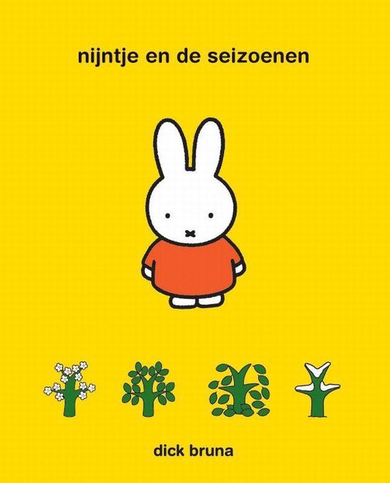 Cover van het boek 'Nijntje en de seizoenen' van Dick Bruna