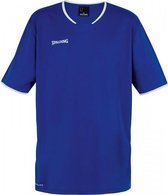 Spalding Move Shooting Shirt Heren - Royal / Wit | Maat: L