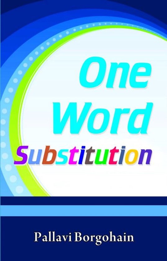 One Word Substitution - cover