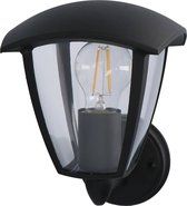 LED Tuinverlichting - Buitenlamp - Sanola Ponci - E27 Fitting - Mat Zwart - Aluminium - BES LED