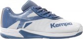 Kempa Wing 2.0 Laces kinderen - Sportschoenen - wit/blauw - maat 39