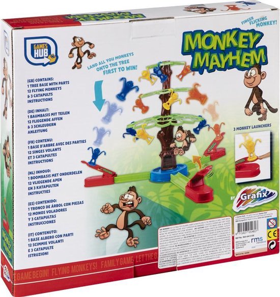 Thumbnail van een extra afbeelding van het spel Monkey Mayhem Spel