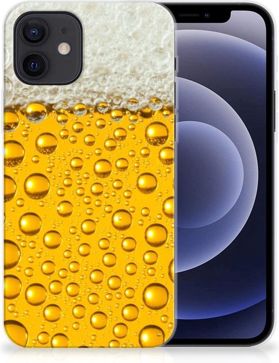 Telefoonhoesje iPhone 12 | 12 Pro (6.1") Silicone Back Cover Bier