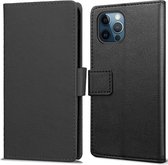 Cazy iPhone 12 hoesje / iPhone 12 Pro hoesje - Book Wallet Case - Zwart