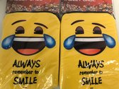 Smiley - Tablethoes - 2pcs