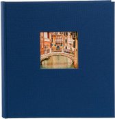 GOLDBUCH GOL-31975 Fotoboek BELLA VISTA blauw, 30x31 cm, 100 pagina's