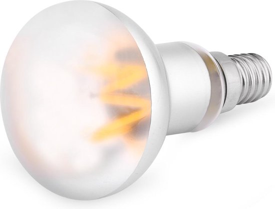 markeerstift kruising Diplomatie LED spot reflectorlamp R50 6W E14 mat Natural White dimbaar | bol.com