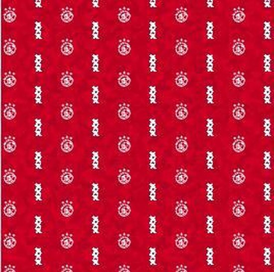Ajax Kaftpapier rood: 2x vel 100x70 cm | bol.com