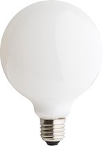 LED filament G125 4W E27 opal Natural White dimbaar