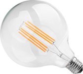 LED filament G125 6W E27 helder Very Warm White dimbaar