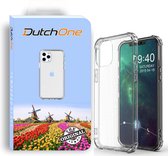 Iphone 12 hoesje transparant - shockproof - siliconen - bumper - Geschikt voor 12/12 PRO