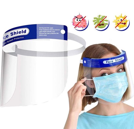 Spatmasker - Herbruikbaar - Comfortabel - Geschikt voor brildragers - 1 stuks