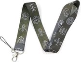 Keycords - stevig keycord vikings l - lanyard - sleutelhanger - sleutelkoord