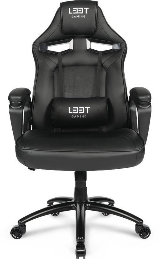 L33T-GAMING - Chaise de Gaming Extreme - Zwart