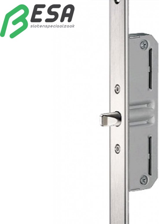 Serrure multipoints KFV AS2300 92/45 avec 2 broches Plaque avant: forme en U 24 mm, W000