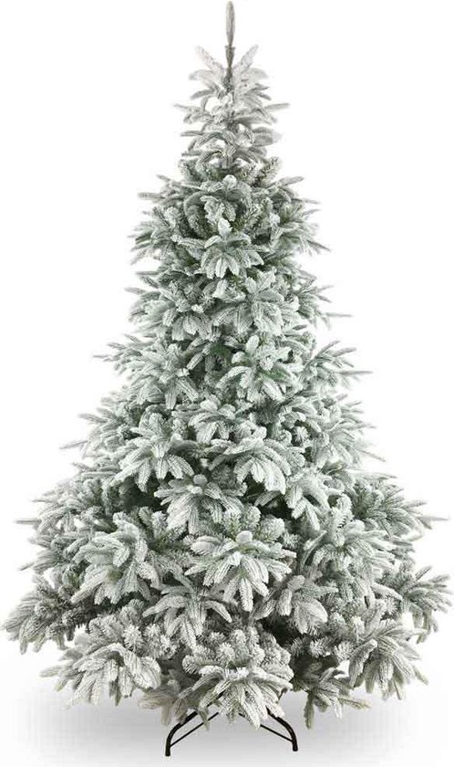 Foto: Kunstkerstboom andorra spar stroomden scharnierend 228 cm