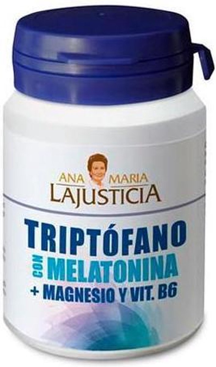 Ana María Lajusticia Triptofano Con Melatonina + Magnesio Y Vit.b6 60 Comprimidos