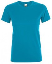 SOLS Dames/dames Regent T-Shirt met korte mouwen (Aqua)