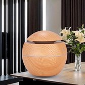 Aroma Diffuser 300ML voor Aromatherapie - Woodgrain Hout Design